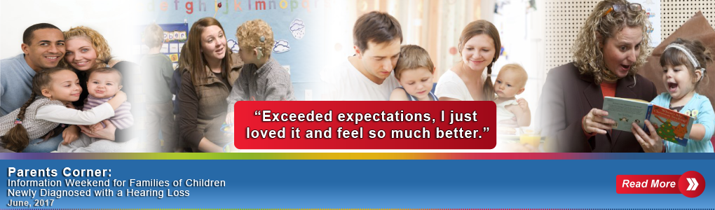 Information Weekend for families with children newly diagnosed with hearing loss in Ireland